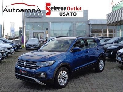 Usata VW T-Cross Style 95 CV (69 kW) 2022 Blu ravenna SUV