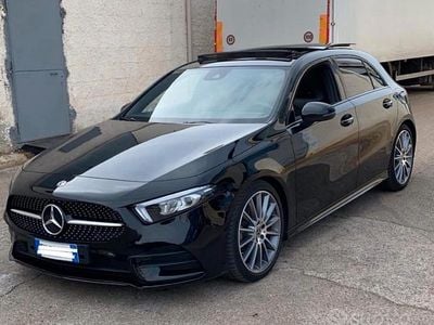 Usata Mercedes A180 Premium 116 CV (85 kW) 2018 Nero Berlina