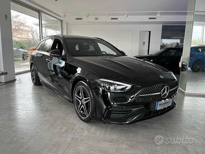 Usata Mercedes C300e Premium 265 CV (194 kW) 2022 Nero Station wagon