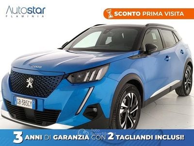 Usata Peugeot e-2008 GT-line 100 kW (136 CV) 2020 Blu SUV