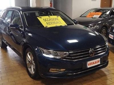 Usata VW Passat Business 150 CV (110 kW) 2021 Acquamarin blue / metallizzato Station wagon