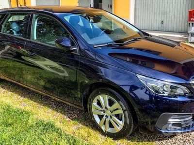 Usata Peugeot 308 110 CV (80 kW) 2019 Blu Station wagon