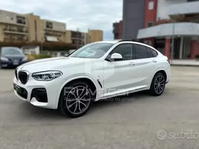 Begagnad BMW X4 M Sport 190 HK (139 kW) 2020 Vit SUV