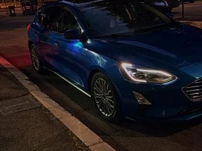 Usata Ford Focus Titanium 120 CV (88 kW) 2018 Blu Berlina