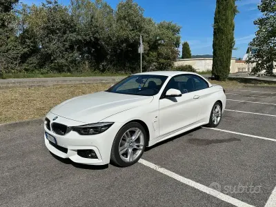 Usata BMW 420 Cabriolet M Sport 190 CV (139 kW) 2017 Bianco Cabrio