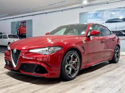 Begagnad Alfa Romeo Giulia Quadrifoglio 510 HK (375 kW) 2017 Röd Sedan