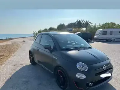 Usata Fiat 500 105 CV (77 kW) 2018 Verde Berlina