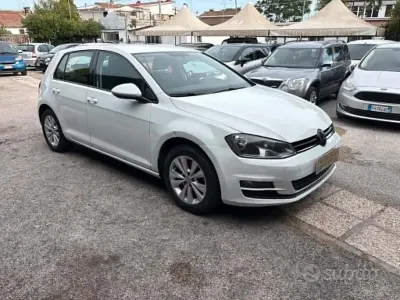 Usata VW Golf Plus Cross Comfortline 105 CV (77 kW) 2013 Bianco Monovolume