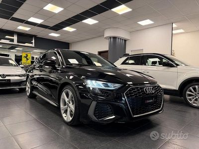 Usata Audi A3 S-Line 116 CV (85 kW) 2021 Nero Berlina