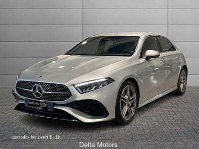 Usata Mercedes A180 Advanced Plus 116 CV (85 kW) 2024 Grigio scuro metallizzato Utilitaria