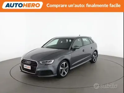Usata Audi A3 116 CV (85 kW) 2019 Grigio Berlina
