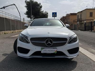 Usata Mercedes C200 Premium Plus 170 CV (125 kW) 2016 Bianco Coupé