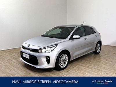 Usata Kia Rio 90 CV (66 kW) 2017 Argento Utilitaria