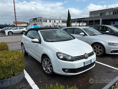 Brugt VW Golf Cabriolet 105 HK (77 kW) 2012 Hvid Cabriolet