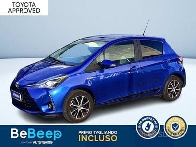 Blu metallizzato Usata 2020 Toyota Yaris Hybrid Active Berlina | 13.700 € (Buon prezzo)