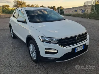 Usata VW T-Roc Advance 150 CV (110 kW) 2021 Bianco SUV