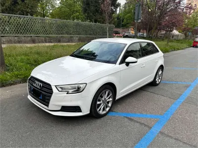 Usata Audi A3 Business 110 CV (80 kW) 2016 Bianco Berlina