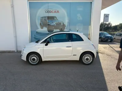 Usata Fiat 500 Lounge 95 CV (69 kW) 2011 Bianco Berlina