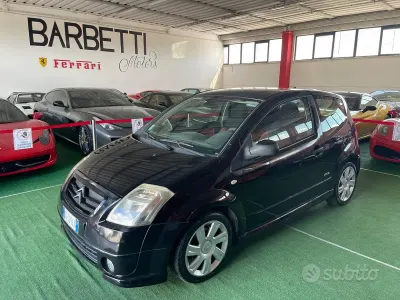 Usata Citroën C2 VTR Sport 109 CV (80 kW) 2007 Nero Utilitaria