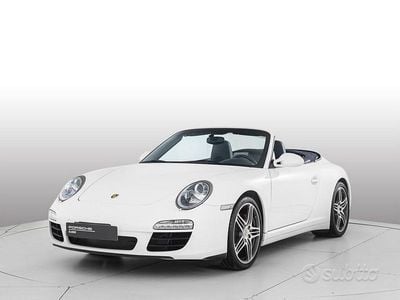 Usata Porsche 911 Carrera 4S Cabriolet 385 CV (283 kW) 2009 Bianco Cabrio