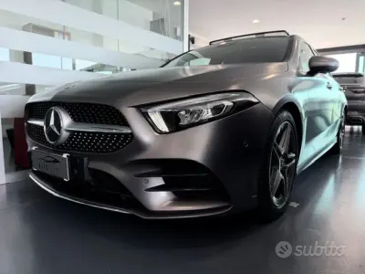 Usata Mercedes A200 Premium Plus 163 CV (119 kW) 2021 Antracite Berlina