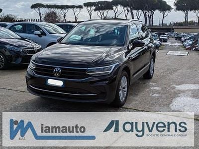 Usata VW Tiguan 150 CV (110 kW) 2022 Nero SUV