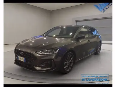 Brugt Ford Focus ST-Line 125 HK (91 kW) 2023 Grå Sedan
