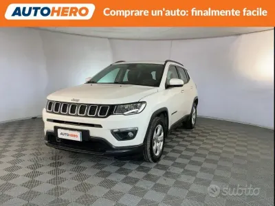 Usata Jeep Compass Longitude 120 CV (88 kW) 2019 Bianco SUV