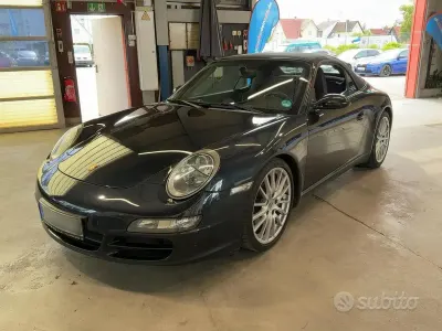 Usata Porsche 911 Carrera S Cabriolet 355 CV (261 kW) 2005 Blu/azzurro Cabrio