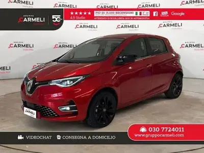 Usata Renault Zoe Zen 100 kW (136 CV) 2023 Rosso Utilitaria