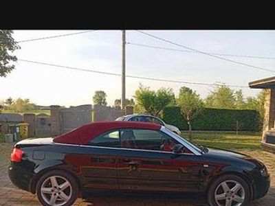 Usata Audi A4 Cabriolet 163 CV (119 kW) 2004 Nero Cabrio