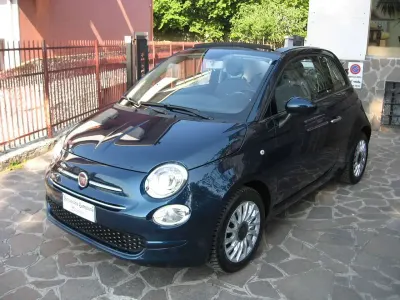 Occasion Fiat 500C Lounge 69 ch (50 kW) 2018 Bleue Cabriolet