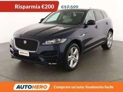 Usata Jaguar F-Pace Prestige 179 CV (131 kW) 2017 Blu SUV