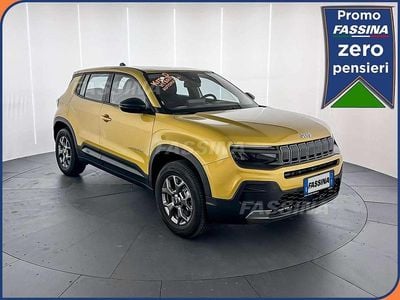 Nuova Jeep Avenger Longitude 109 CV (80 kW) 2025 Giallo SUV