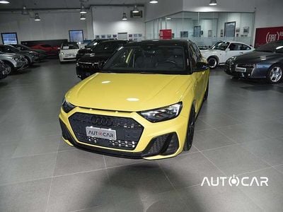 Usata Audi A1 Sportback S-Line 110 CV (80 kW) 2022 Python yellow metallic Utilitaria