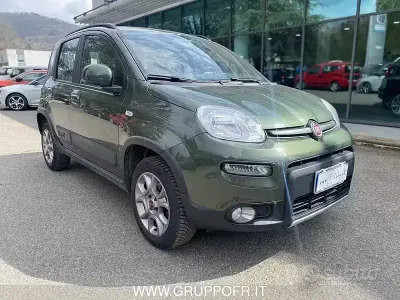 Usata Fiat Panda 4x4 S 75 CV (55 kW) 2014 Verde Utilitaria