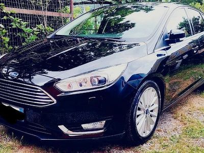 Usata Ford Focus Titanium X 120 CV (88 kW) 2016 Nero Berlina