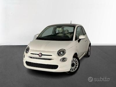 Usata Fiat 500 Lounge 69 CV (50 kW) 2020 Bianco Utilitaria