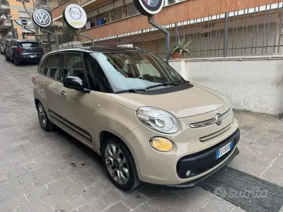 Begagnad Fiat 500L Living 105 HK (77 kW) 2015 Brun Minibuss
