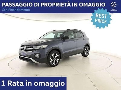Smoky grey metallizzato Usata 2022 VW T-Cross Style SUV | 17.900 € (Buon prezzo)