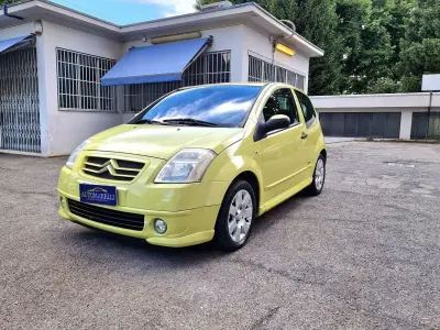 Usata Citroën C2 VTR Sport 73 CV (53 kW) 2006 Giallo Utilitaria