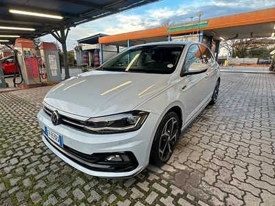 Usata VW Polo R-line 95 CV (69 kW) 2018 Bianco Utilitaria