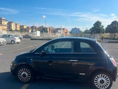 Usata Fiat 500 Lounge 69 CV (50 kW) 2011 Nero Utilitaria