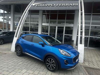 Usata Ford Puma Titanium S 125 CV (91 kW) 2021 Blu/azzurro SUV