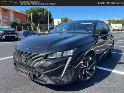 Usata Peugeot 308 Allure 131 CV (96 kW) 2022 Nero Berlina