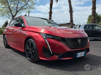 Usata Peugeot 308 GT 131 CV (96 kW) 2022 Rosso Berlina