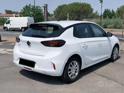 Usata Opel Corsa Edition 75 CV (55 kW) 2020 Bianco Utilitaria