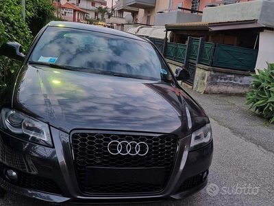 Usata Audi A3 Sportback S-Line 140 CV (102 kW) 2009 Grigio Utilitaria