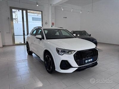Usata Audi Q3 S-Line 150 CV (110 kW) 2019 Bianco SUV