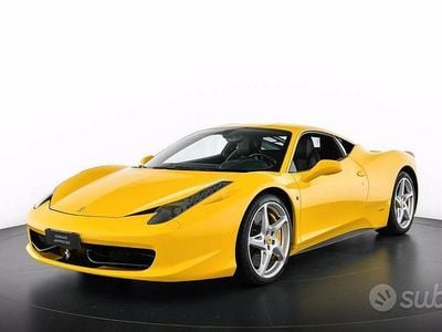 Usata Ferrari 458 570 CV (419 kW) 2010 Giallo Coupé